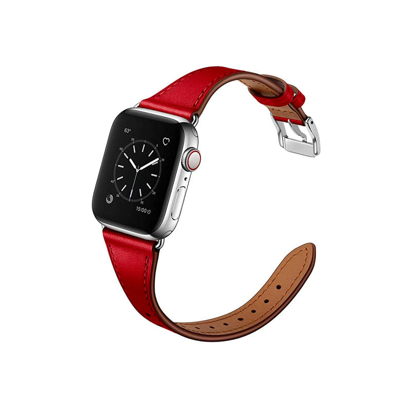 COTECi W66 Small Pretty Waist Leather Strap for Apple Watch(38mm/40mm) - XtraSure | Apple Authorized Reseller in Myanmar