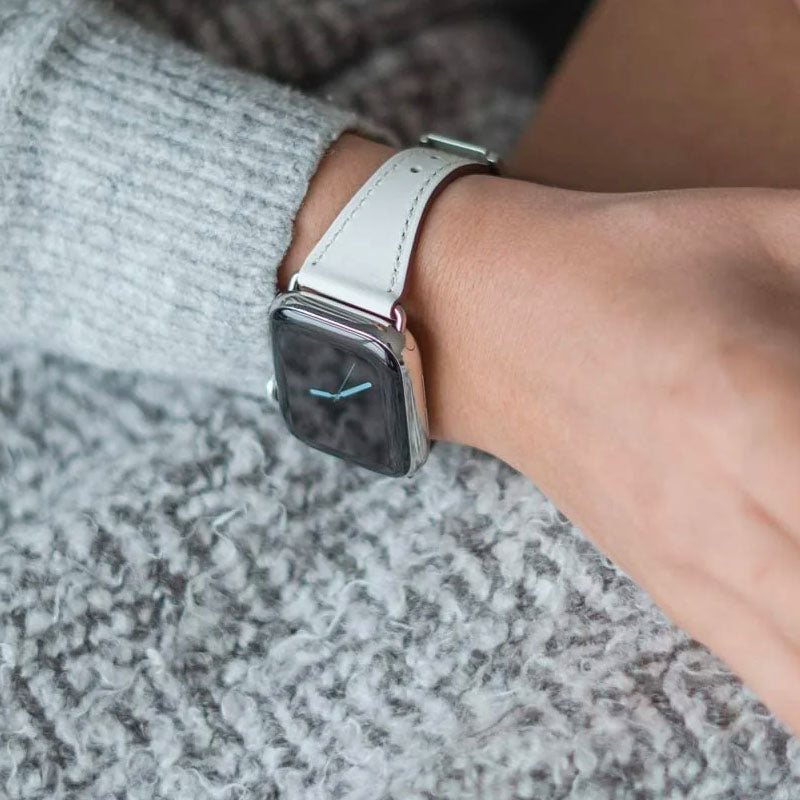 COTECi W66 Small Pretty Waist Leather Strap for Apple Watch(38mm/40mm) - XtraSure | Apple Authorized Reseller in Myanmar