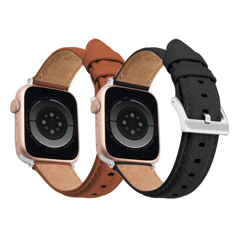 COTECi W70 Classic Leather Strap for Apple Watch (42mm/44mm) - XtraSure | Apple Authorized Reseller in Myanmar