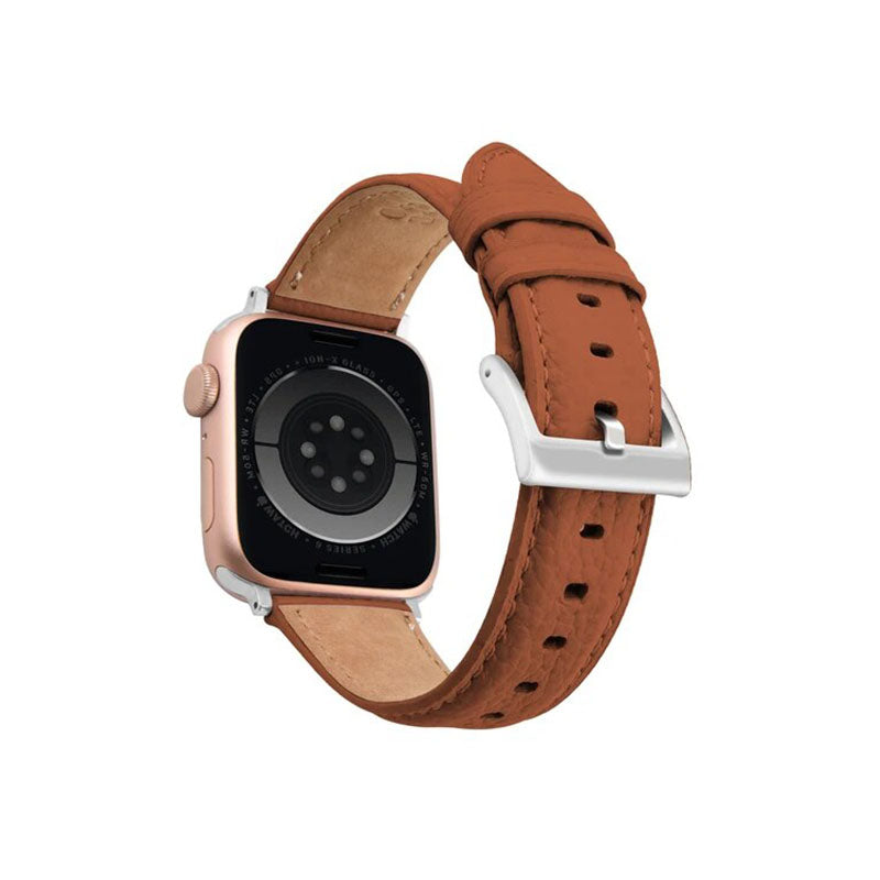 COTECi W70 Classic Leather Strap for Apple Watch (42mm/44mm) - XtraSure | Apple Authorized Reseller in Myanmar