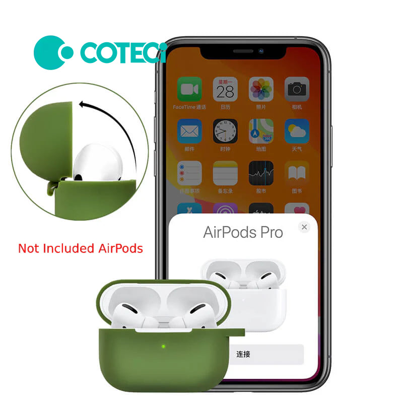 COTECi AirPods Pro Integrated Silicone Case - XtraSure | Apple Authorized Reseller in Myanmar