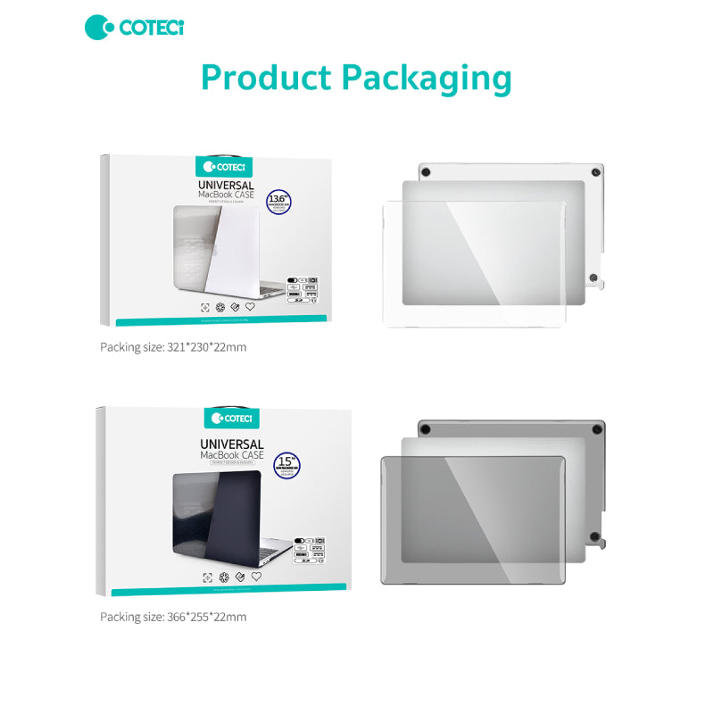 COTECi Universal Crystal Macbook Case for MacBook Neo 13"