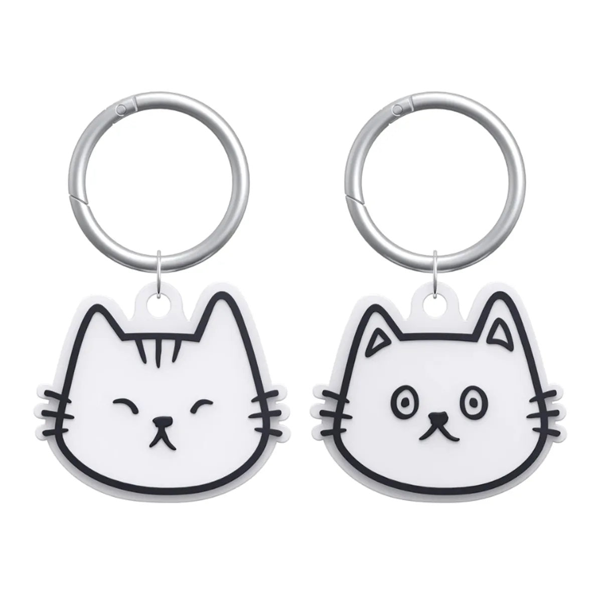 Case Studi AirTag Keychain Case Bundle Pack: Cast Collection (White)