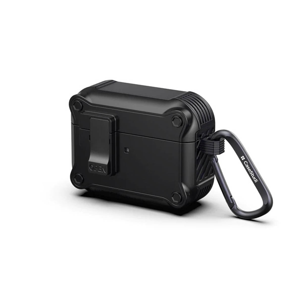 Case Studi Airpods Impact Case for AirPods Pro 2 (White & Black) - XtraSure | Apple Authorized Reseller in Myanmar