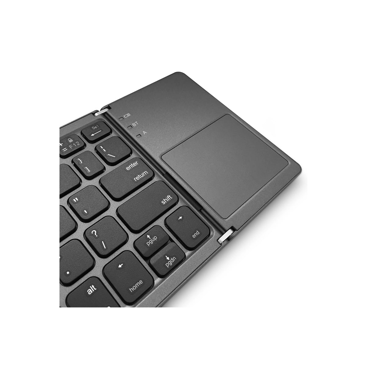 Case Studi Folding Keyboard with Touch Pad (Dark Grey) - XtraSure | Apple Authorized Reseller in Myanmar
