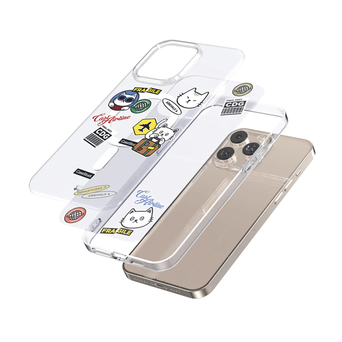 Case Studi Travel Case for iPhone 15 Pro - XtraSure | Apple Authorized Reseller in Myanmar