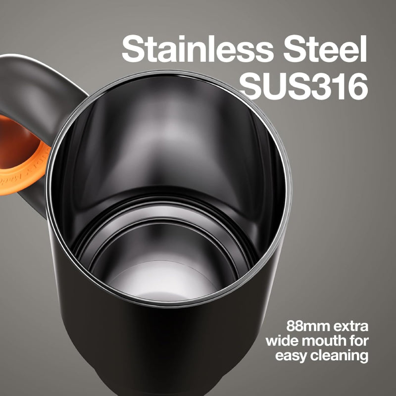 Chako Lab Bawang Tumbler Stainless 1100ml (Silver & Black)