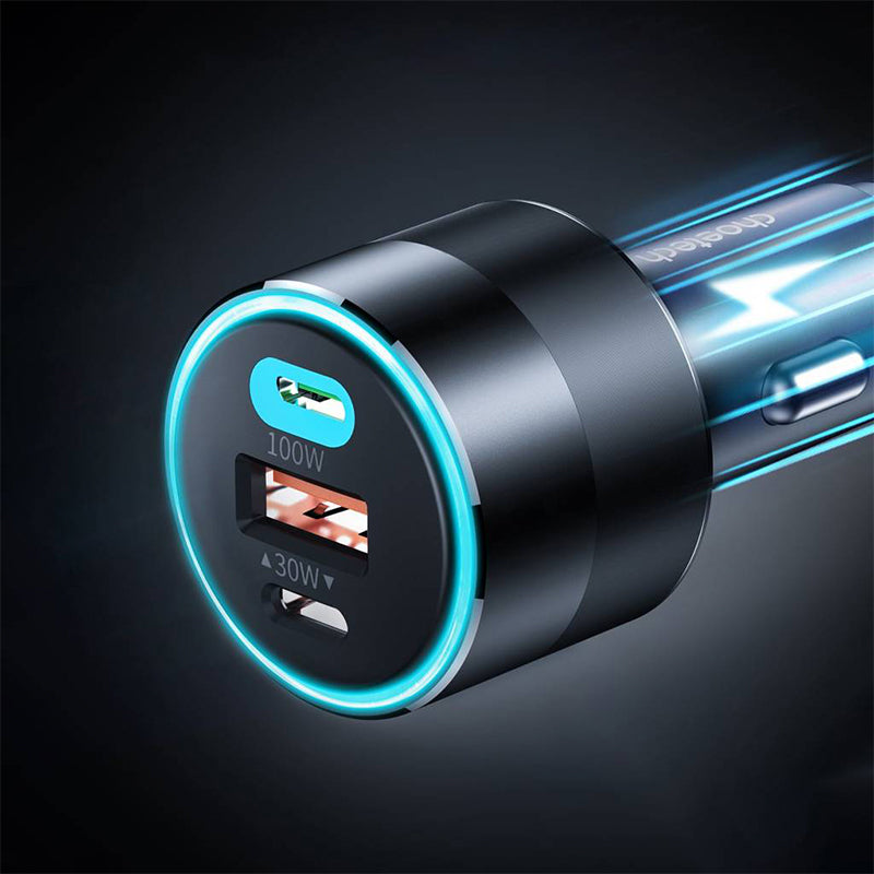 Choetech 130W Dual USB-C Fast Car Charger (TC0011)