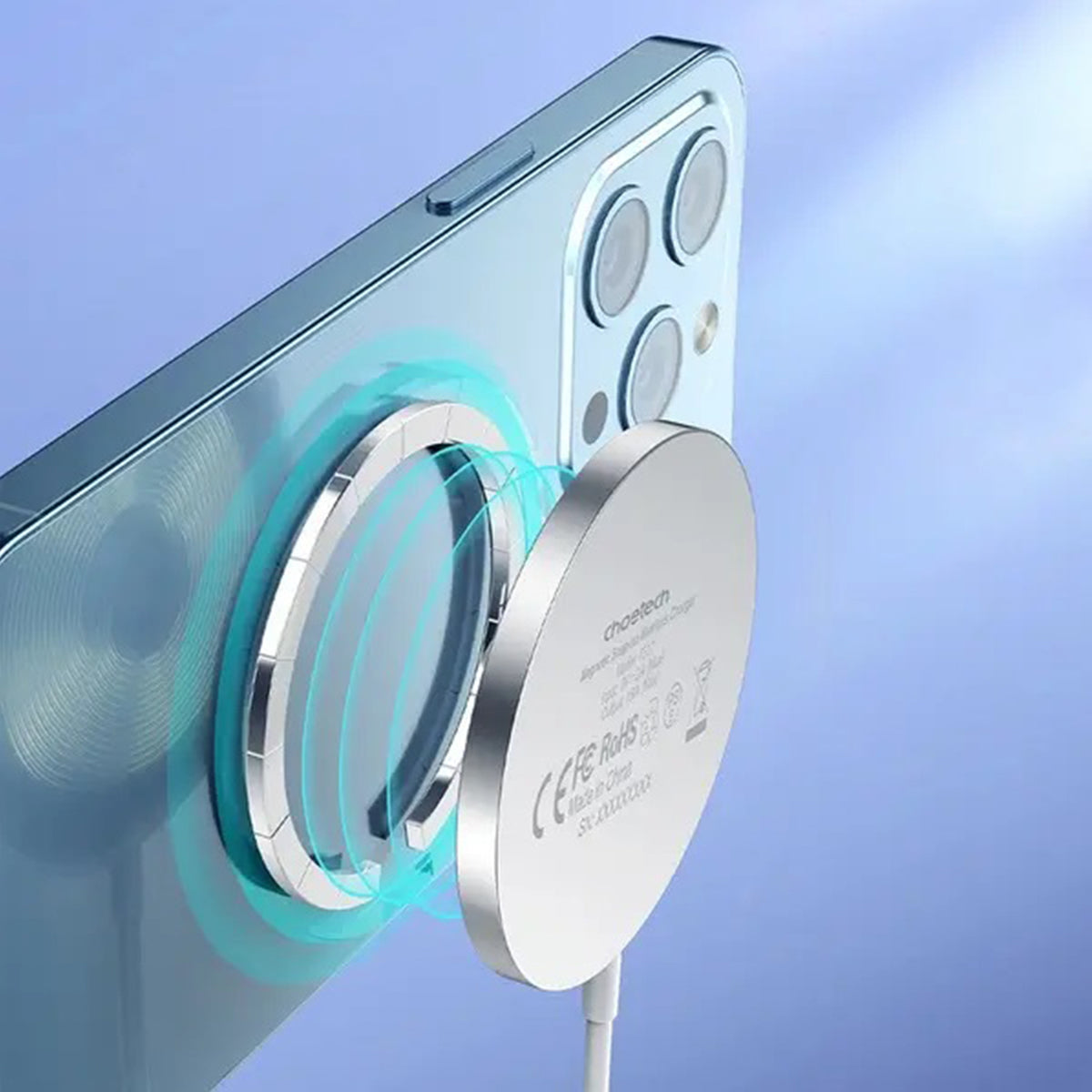 Choetech 15W Removable Wireless Magnetic Charger T518-F