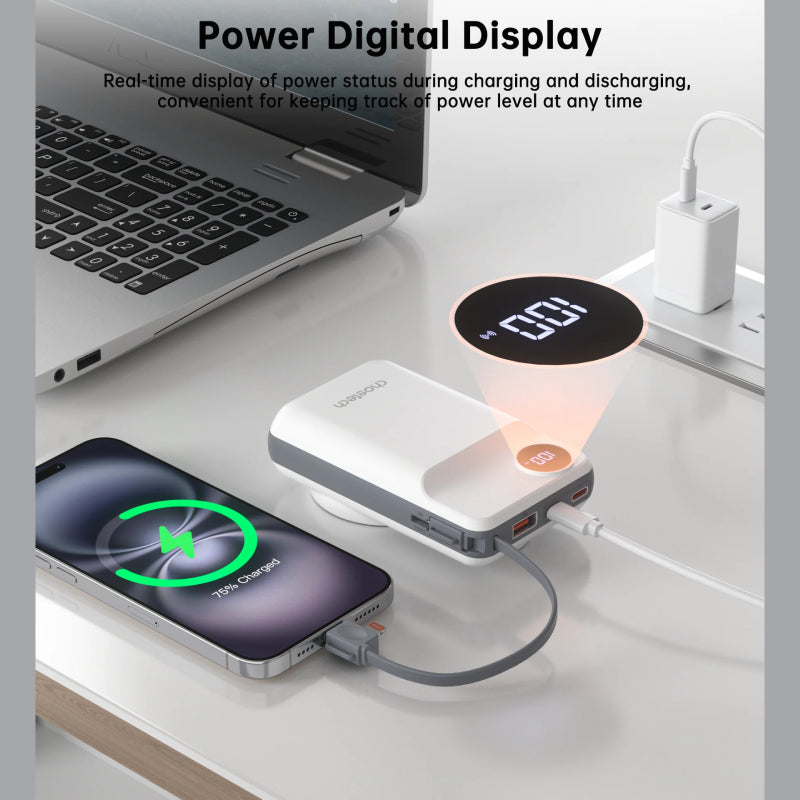 Choetech 20000mAh LED display power bank for Mobile and Apple watch (B696)