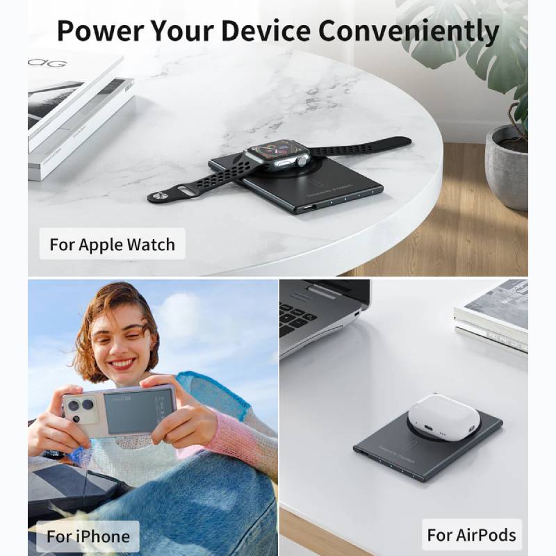 Choetech 2000 mAh 5.5mm Thinnest Magsafe Power Bank (B708) - XtraSure | Apple Authorized Reseller in Myanmar