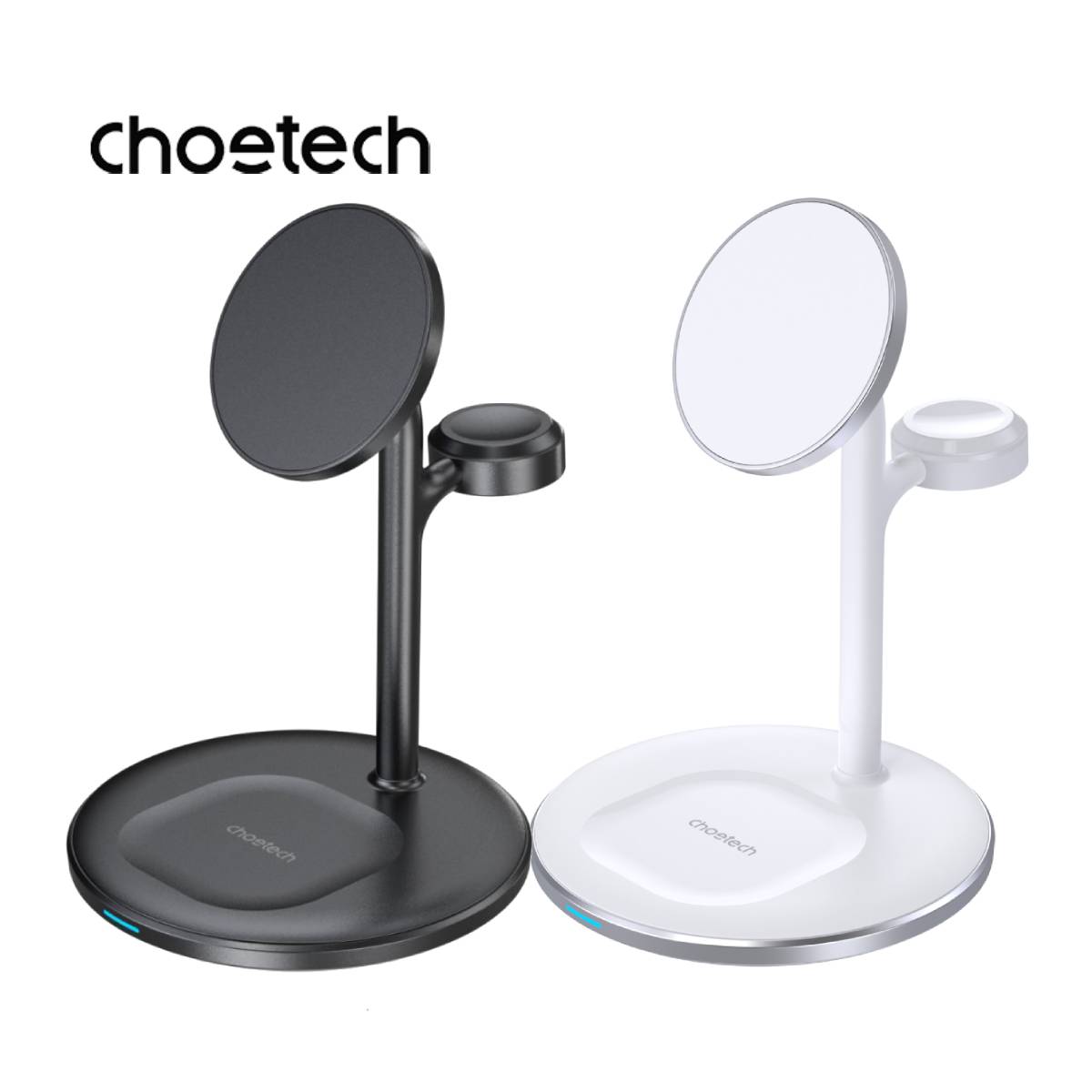 Choetech Qi2 3-in-1 15W Wireless Charger with MagSafe (T585-F Plus)