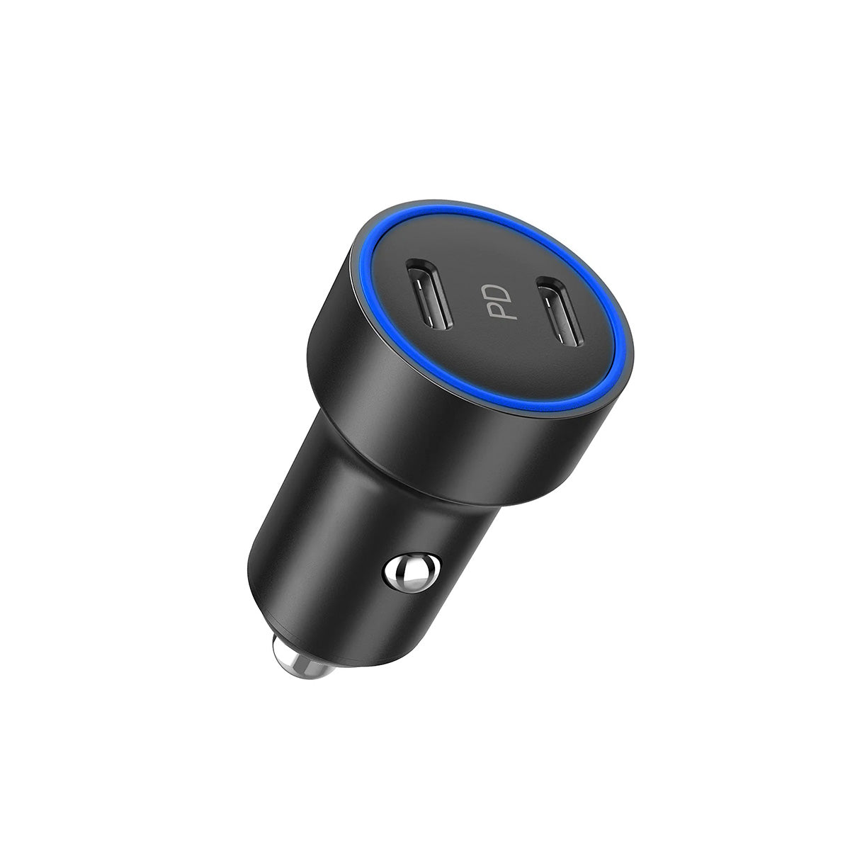 Choetech 36W Dual Type-C Car Charger C0054 (Black) - XtraSure | Apple Authorized Reseller in Myanmar