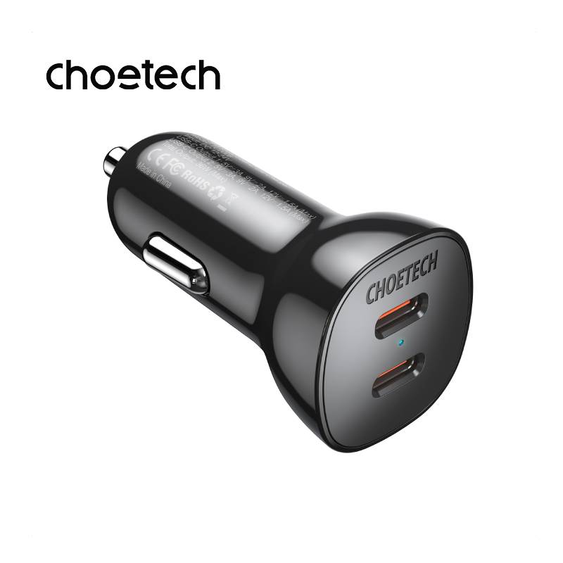 Choetech 40W Dual Type C Fast Charger (TC0008)