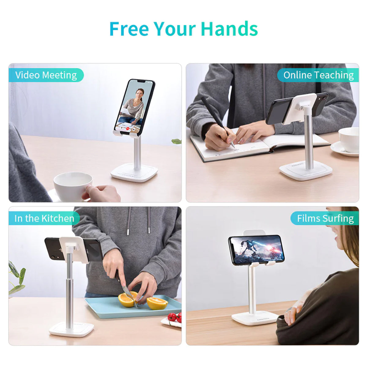 Choetech Adjustable Height Phone Stand (H035) - XtraSure | Apple Authorized Reseller in Myanmar