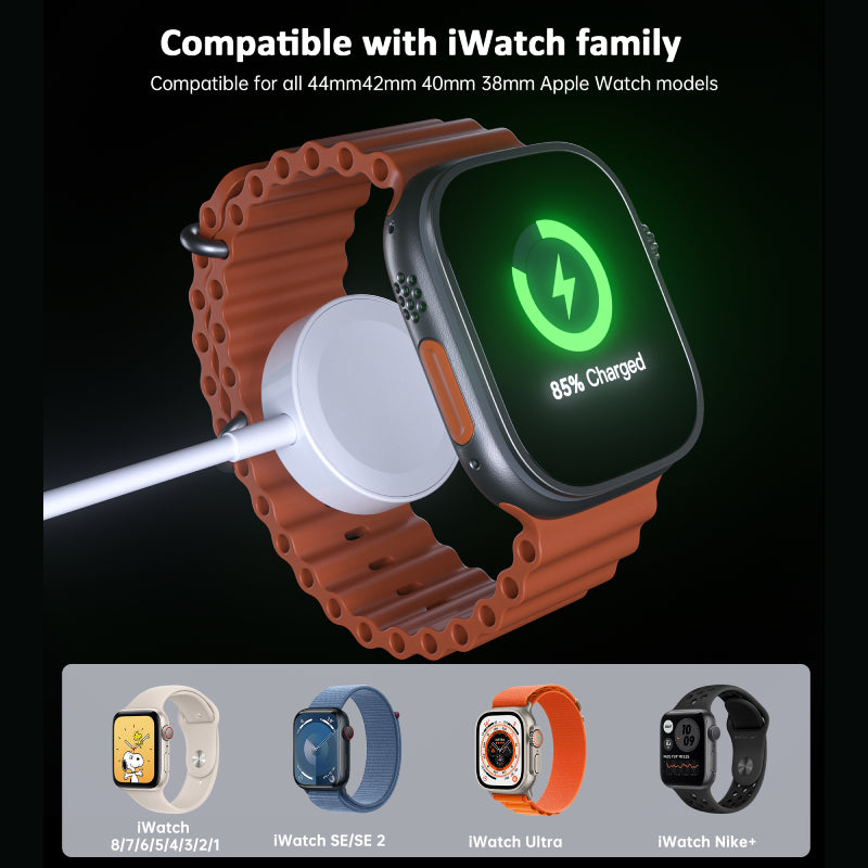 Choetech Apple Watch USB-C Wireless Charging Cable