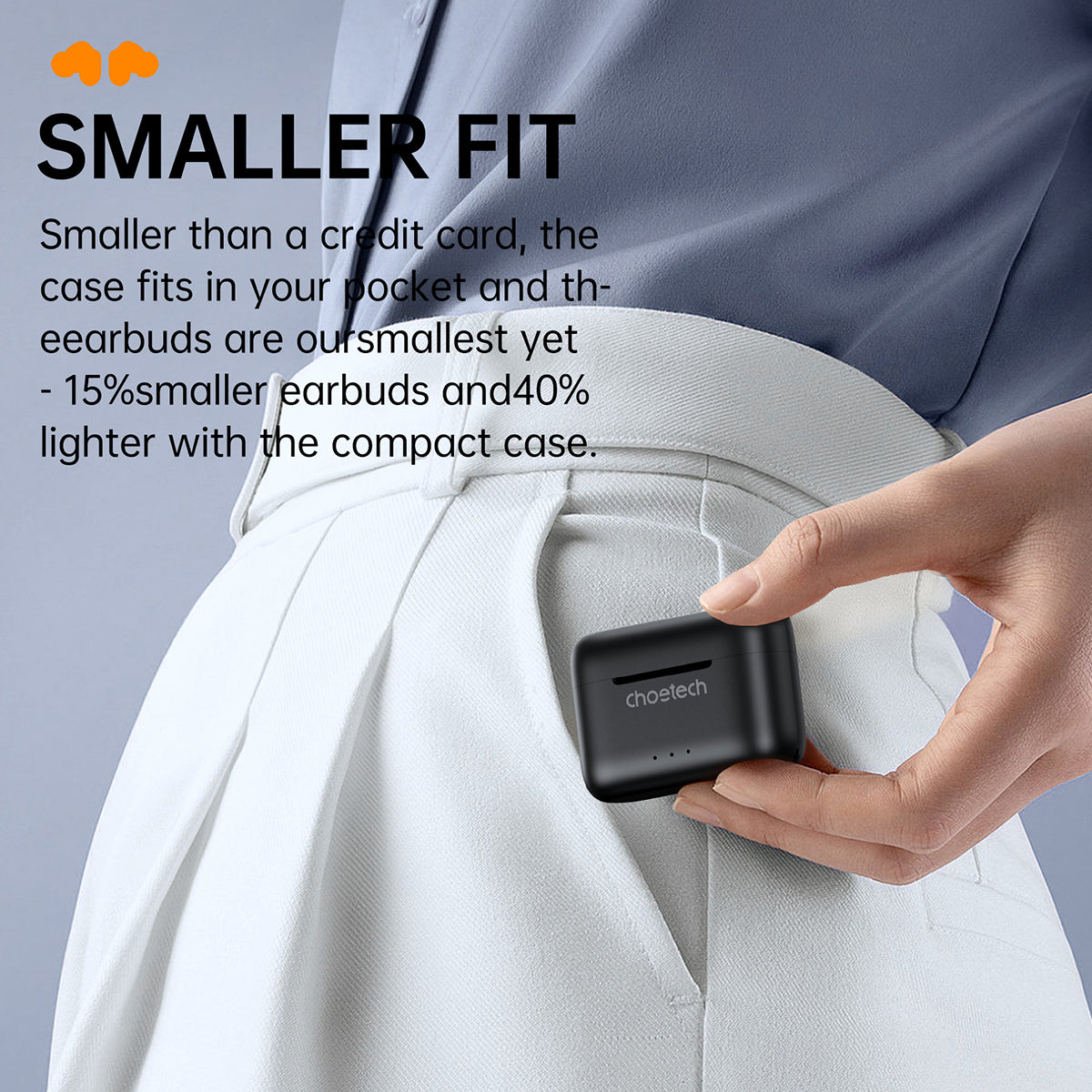 Choetech ENC & ANC TWS Earphone (BH-T15) - XtraSure | Apple Authorized Reseller in Myanmar