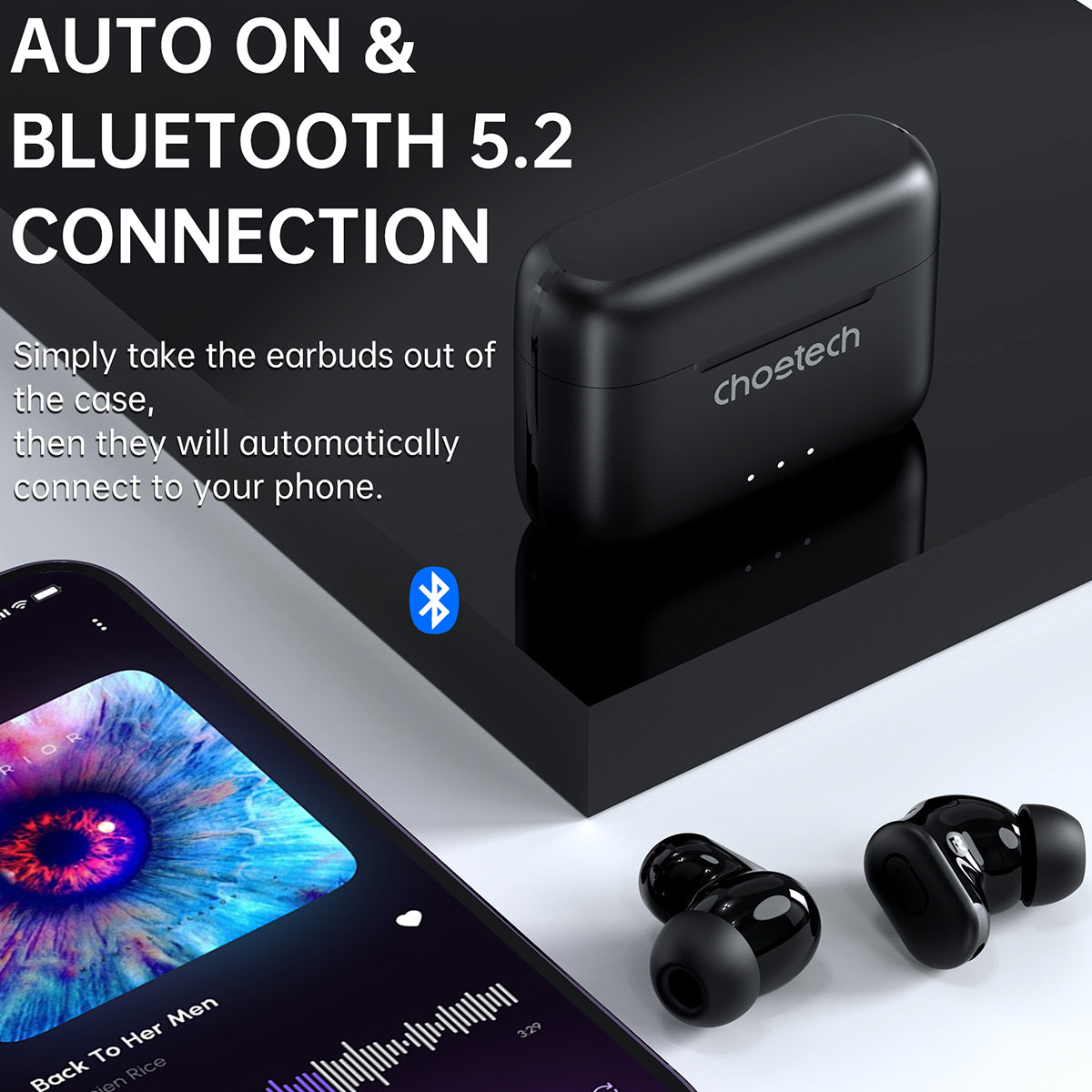 Choetech ENC & ANC TWS Earphone (BH-T15) - XtraSure | Apple Authorized Reseller in Myanmar