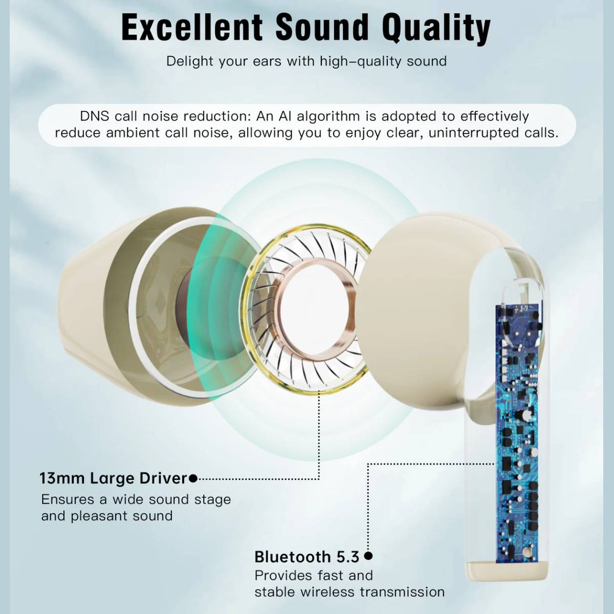 Choetech ENC & ANC TWS Earphone (BH-T24) - XtraSure | Apple Authorized Reseller in Myanmar