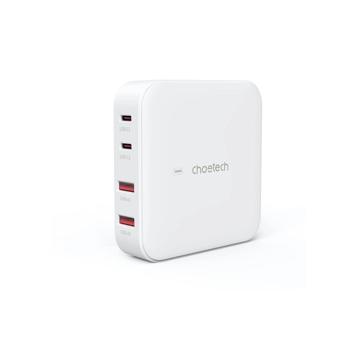 Choetech GaN 100W 4-Port Desk Charger PD8008 (White) - XtraSure | Apple Authorized Reseller in Myanmar