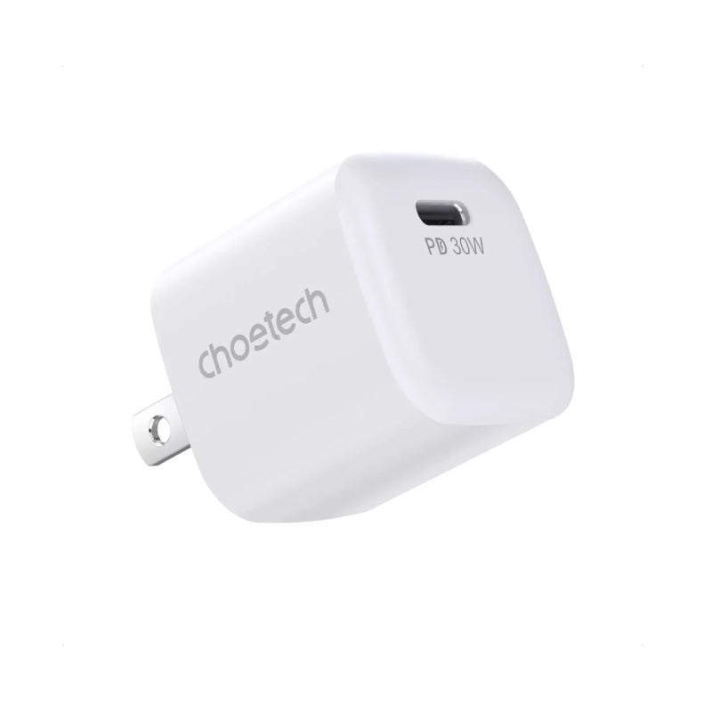 Choetech Mini PD30W GAN USB-C Wall Charger (PD3007-WH)