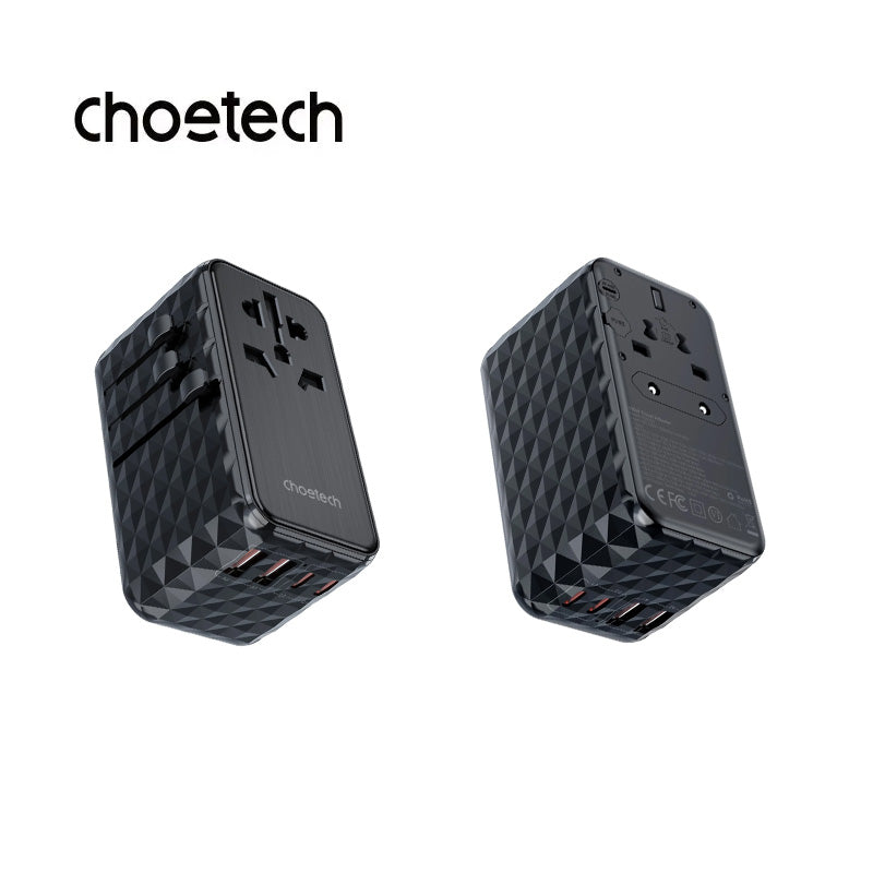Choetech PD100W Travel Wall Charger PD6028 (Black)