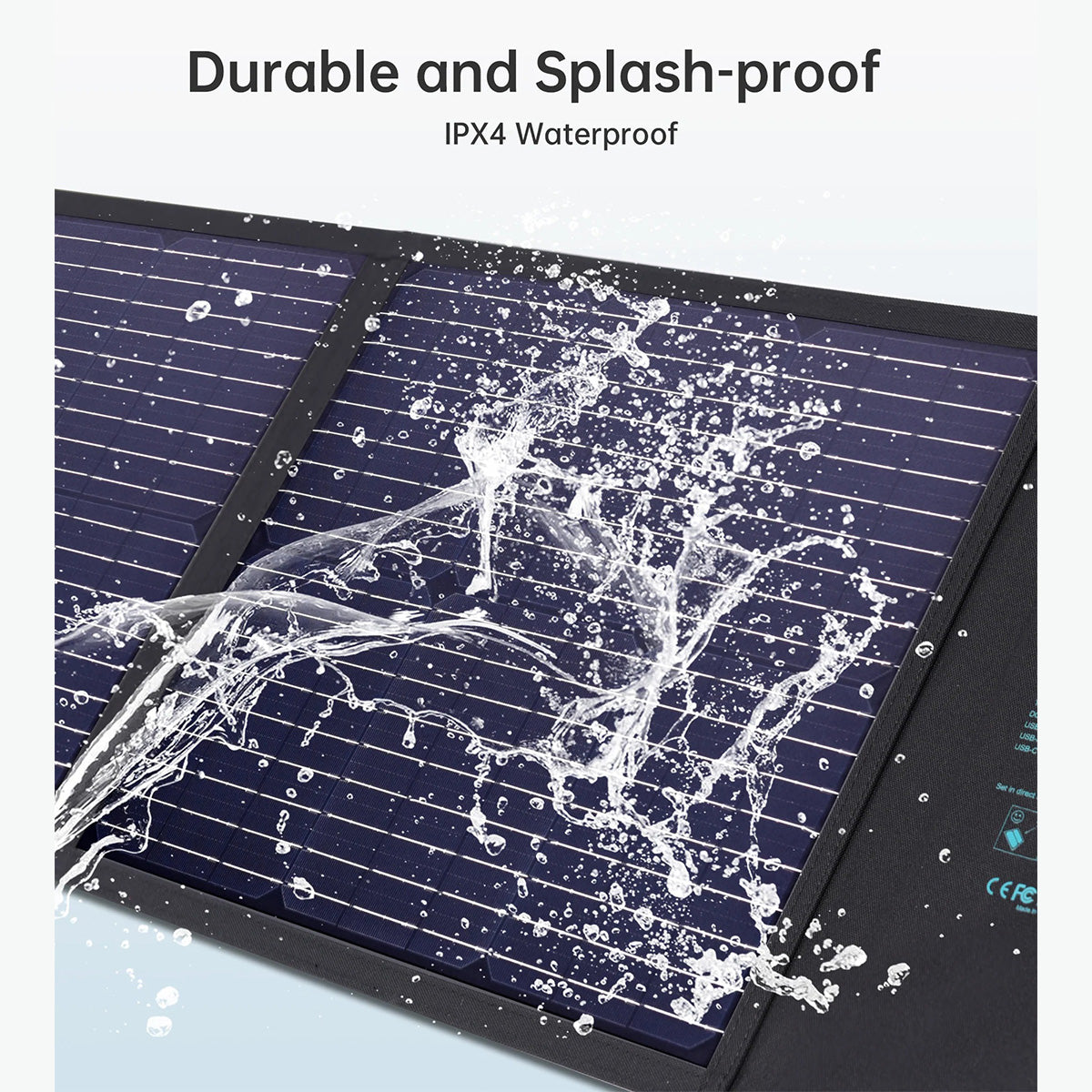 Choetech Solar Pannel SC009 (Black) - XtraSure | Apple Authorized Reseller in Myanmar