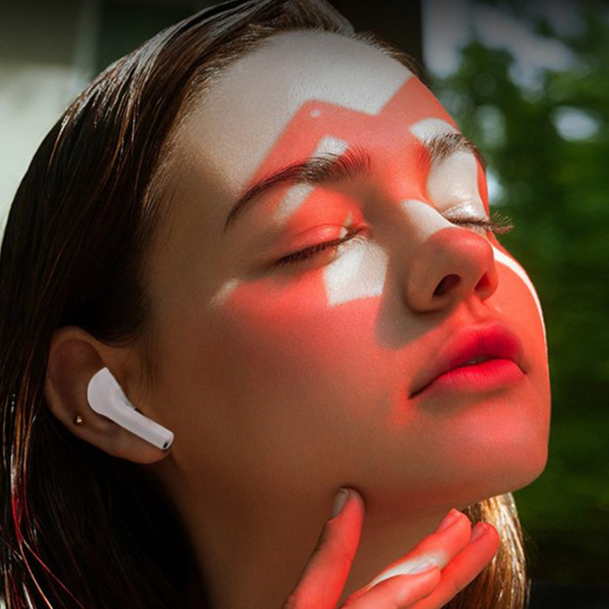 Choetech Translucent V5.0 True Wireless Earbuds BH-T08 (White) - XtraSure | Apple Authorized Reseller in Myanmar