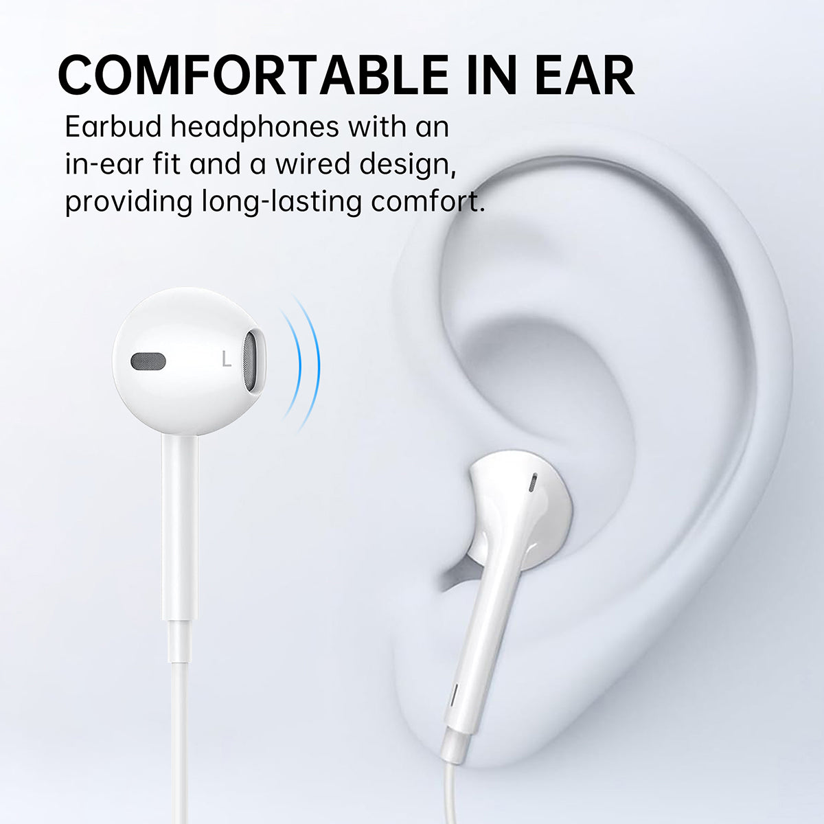 Choetech Type-C In-earphone (OC-A012) - XtraSure | Apple Authorized Reseller in Myanmar
