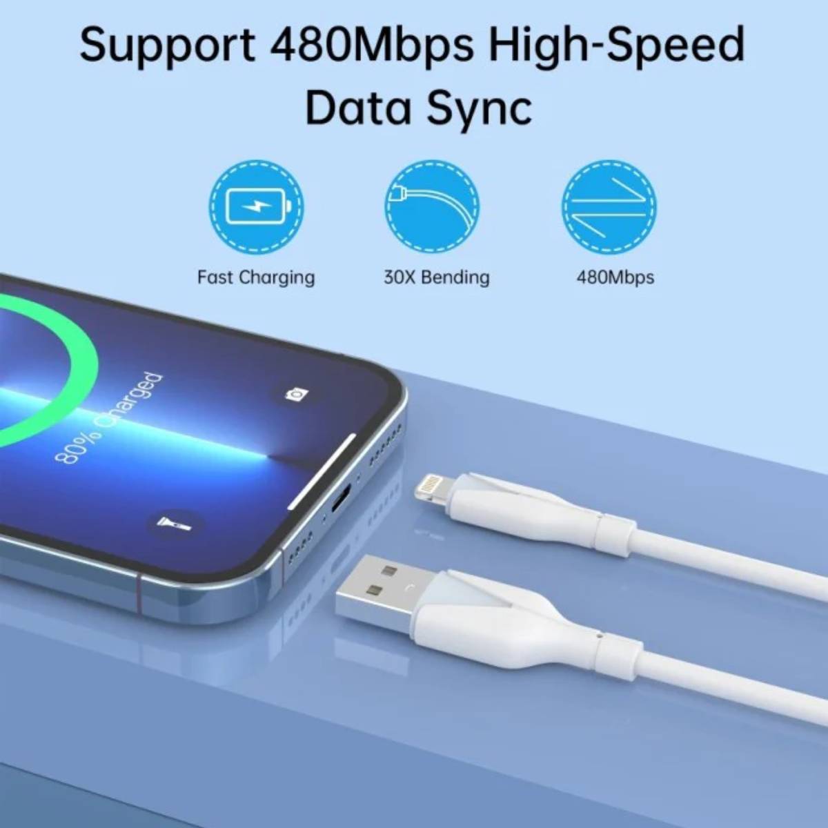Choetech USB-A to Lightning Cable XAL-0003 (1m)