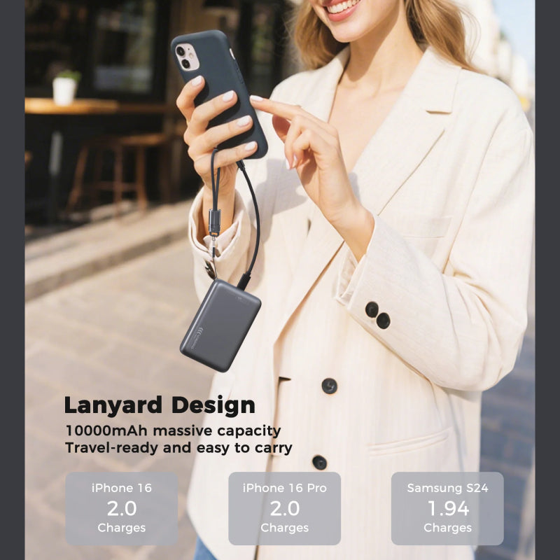 Choetech 10000 mAh 22.5W Magnetic Power Bank