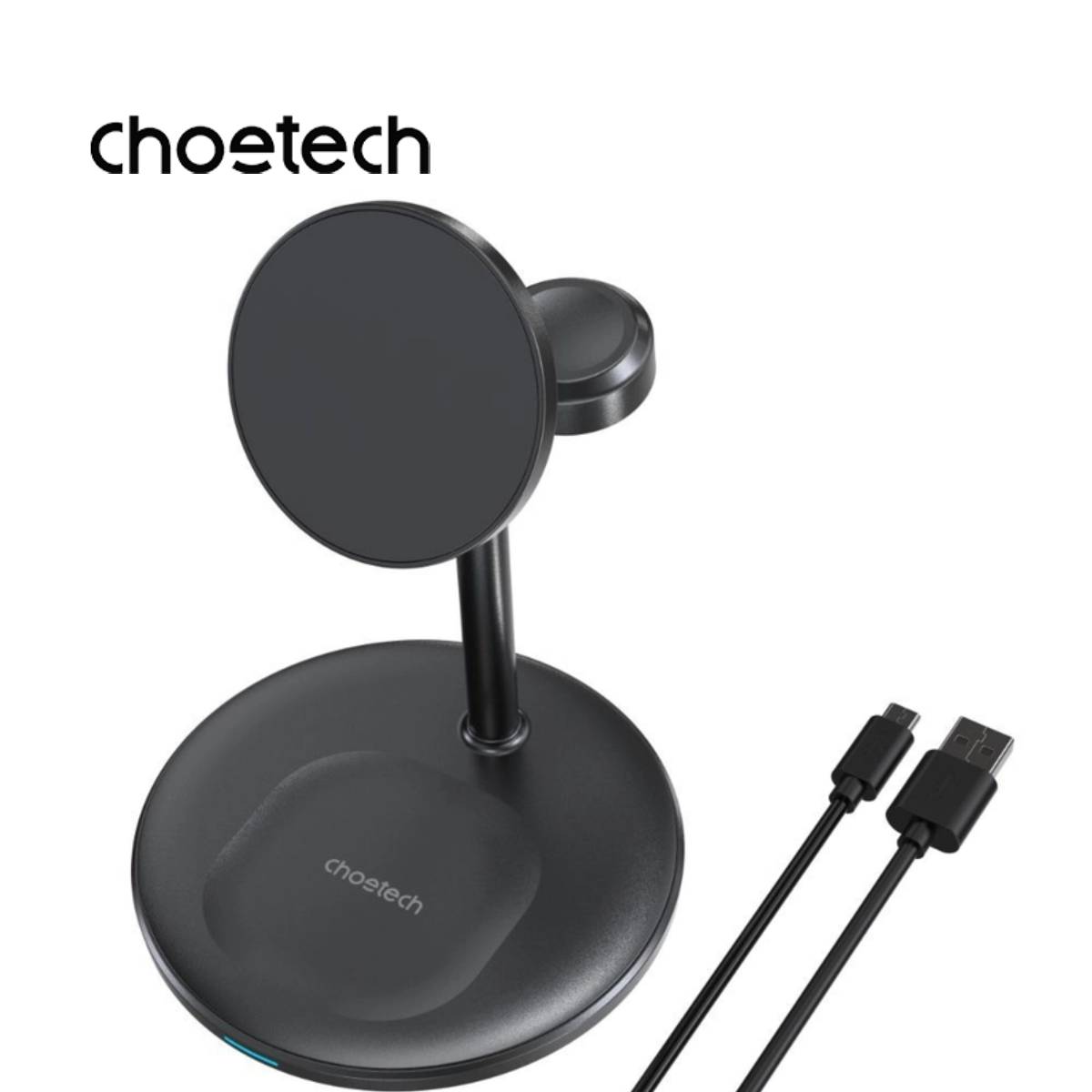Choetech Qi2 3-in-1 15W Wireless Charger with MagSafe (T585-F Plus)