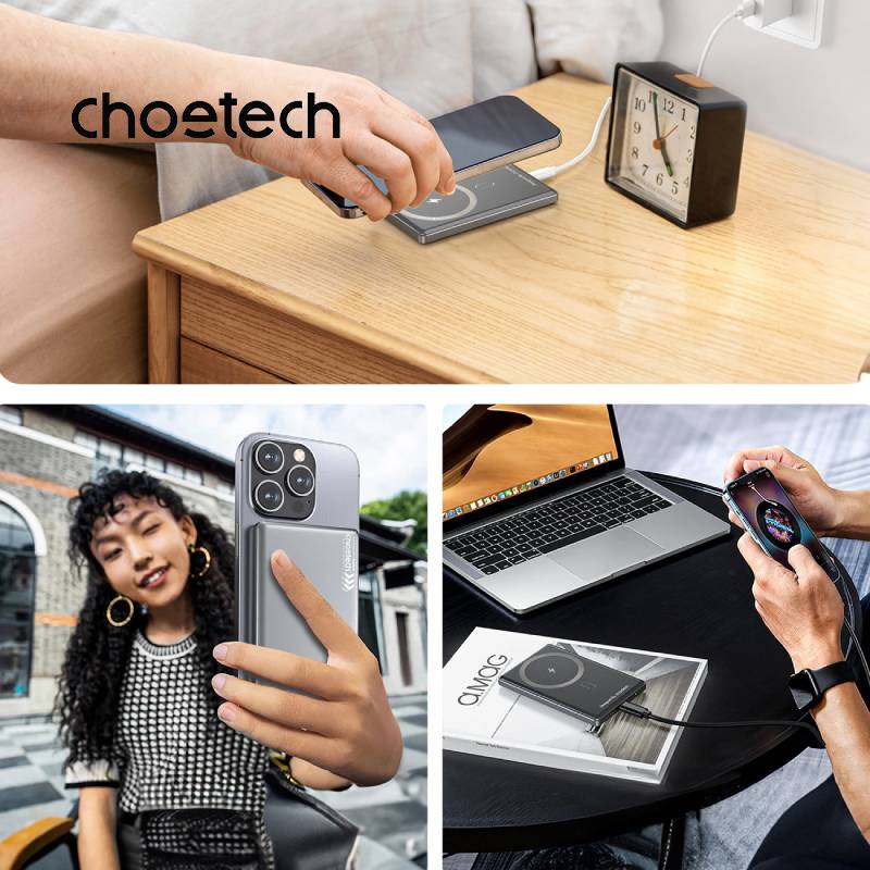 Choetech 5000mAh Magnetic Power Bank (B738) - XtraSure | Apple Authorized Reseller in Myanmar