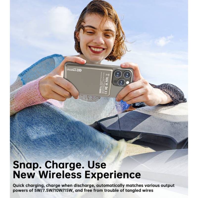 Choetech 5000mAh Magnetic Power Bank (B738) - XtraSure | Apple Authorized Reseller in Myanmar