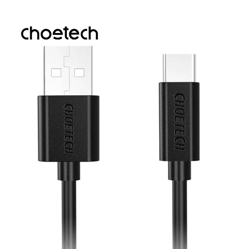 Choetech usb-A to type-c PVC cable 2m (AC0003)