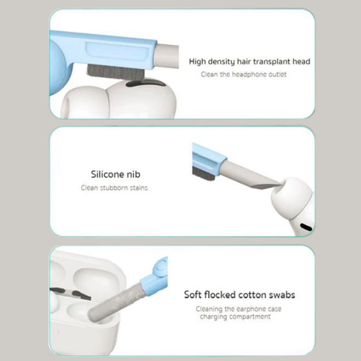 COTECi 8 in 1 Multipurpose Cleaning Kit - XtraSure | Apple Authorized Reseller in Myanmar