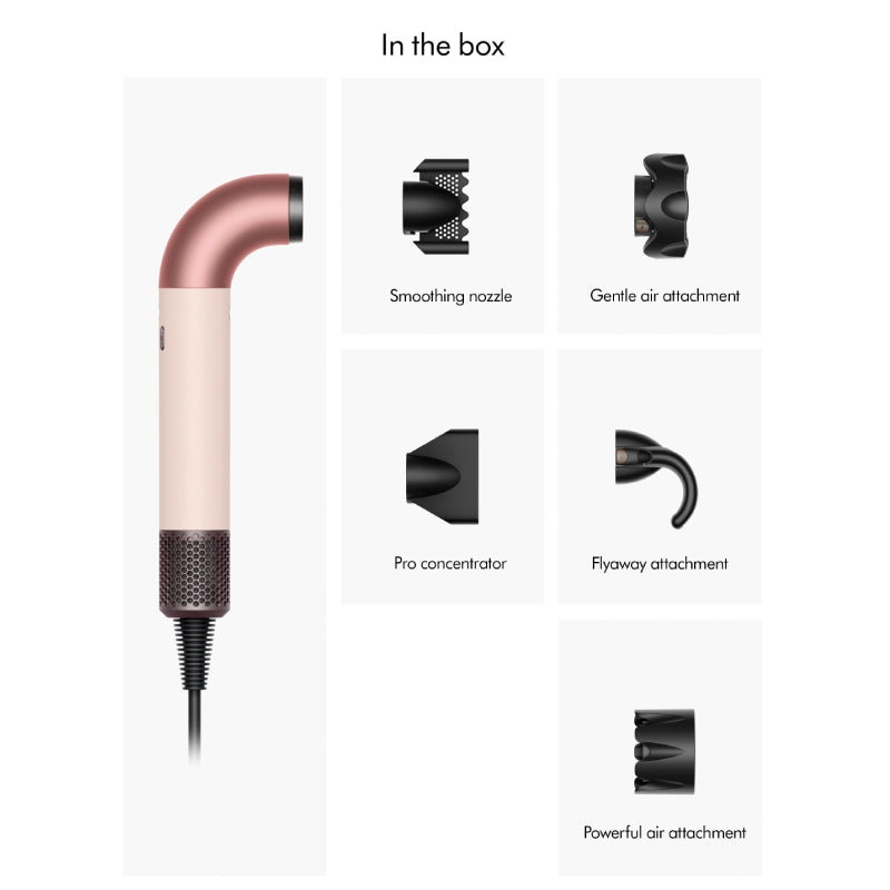 Dyson Supersonic r™ hair dryer (Ceramic pink/Rose gold) - XtraSure | Apple Authorized Reseller in Myanmar