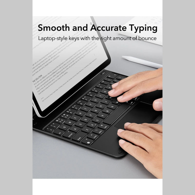 ESR Rebound Magnetic Keyboard Case (M4-M2 Air 11"/ M2 Pro 11"/ Air 4/ Air 5)
