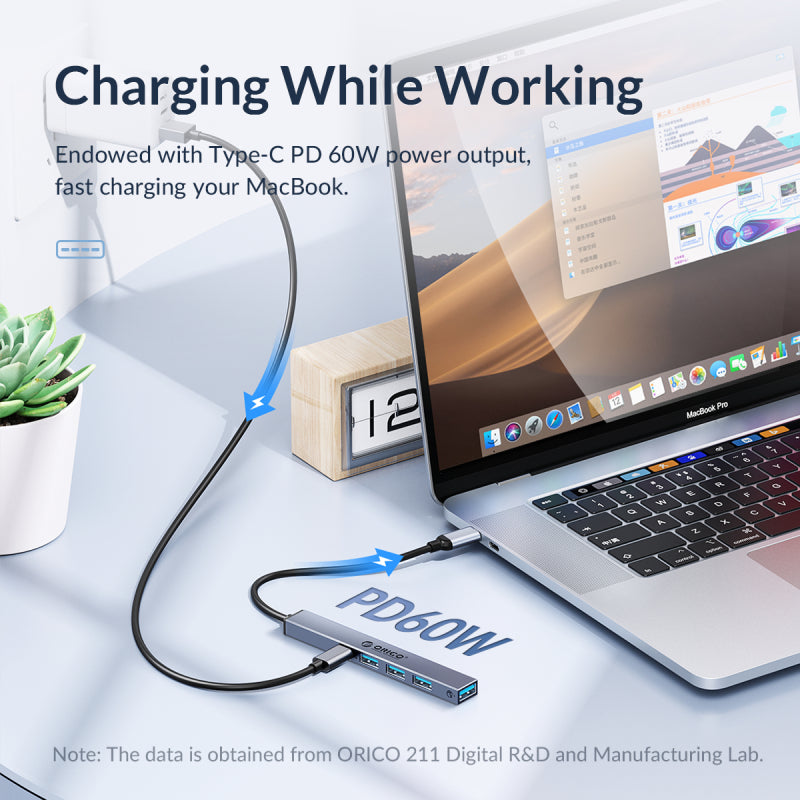 Orico 5-port USB C Hub