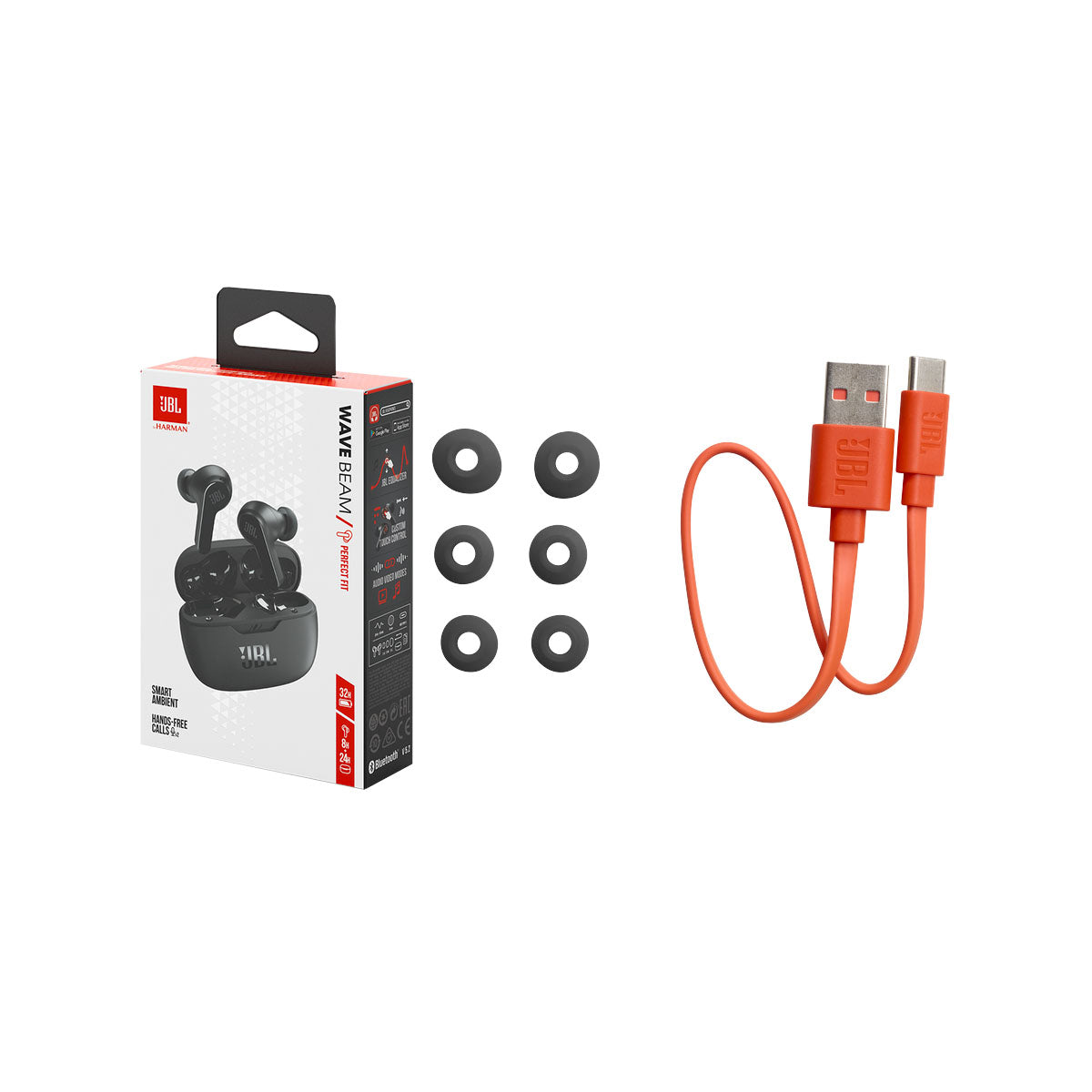 JBL WAVE BEAM TWS Wireless Earbuds - XtraSure | Apple Authorized Reseller in Myanmar
