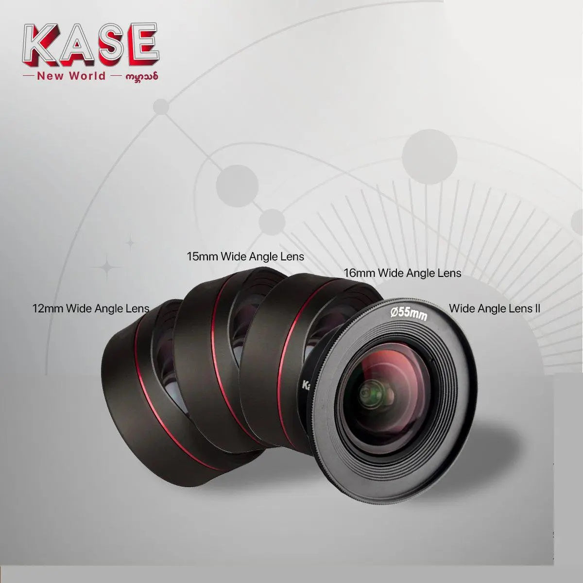 Kase Wide Angle Lens - XtraSure | Apple Authorized Reseller in Myanmar
