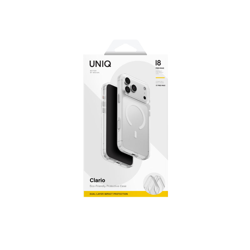 Uniq Hybrid Clario Magsafe Case for iPhone 18 Series