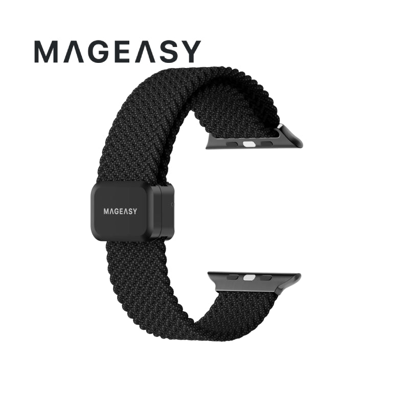 MagEasy Braided Nylon Magnetic Apple Watch Loop (44/45/46/49mm)