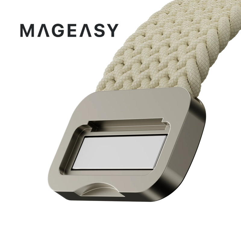 MagEasy Braided Nylon Magnetic Apple Watch Loop (44/45/46/49mm)