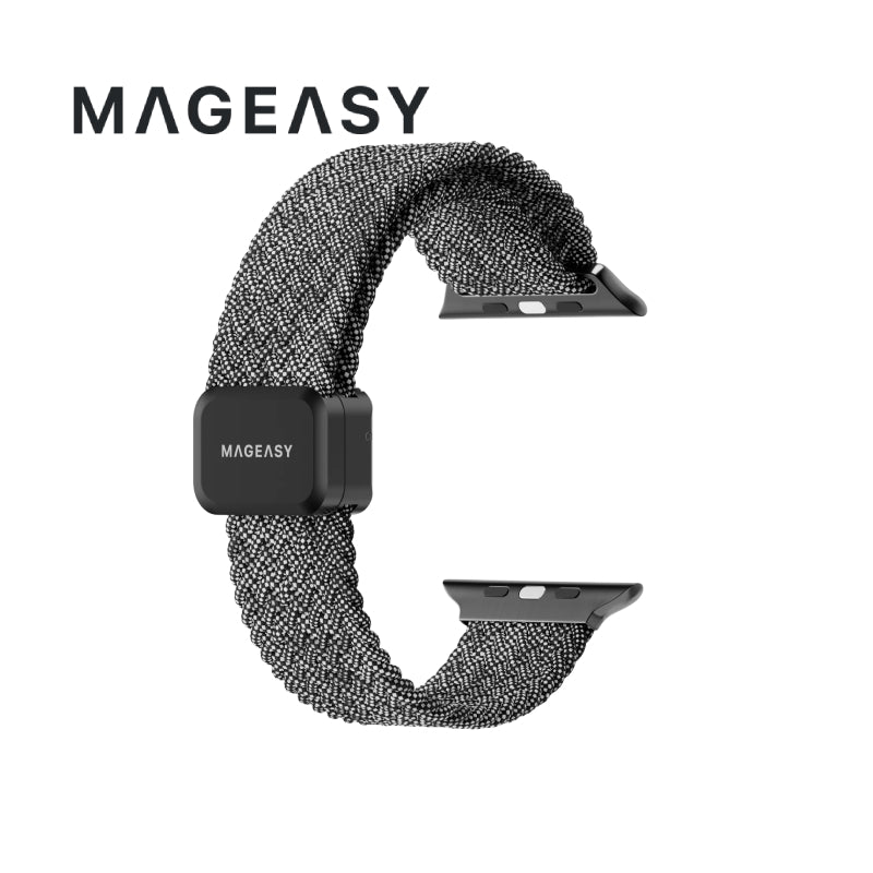 MagEasy Braided Nylon Magnetic Apple Watch Loop (44/45/46/49mm)