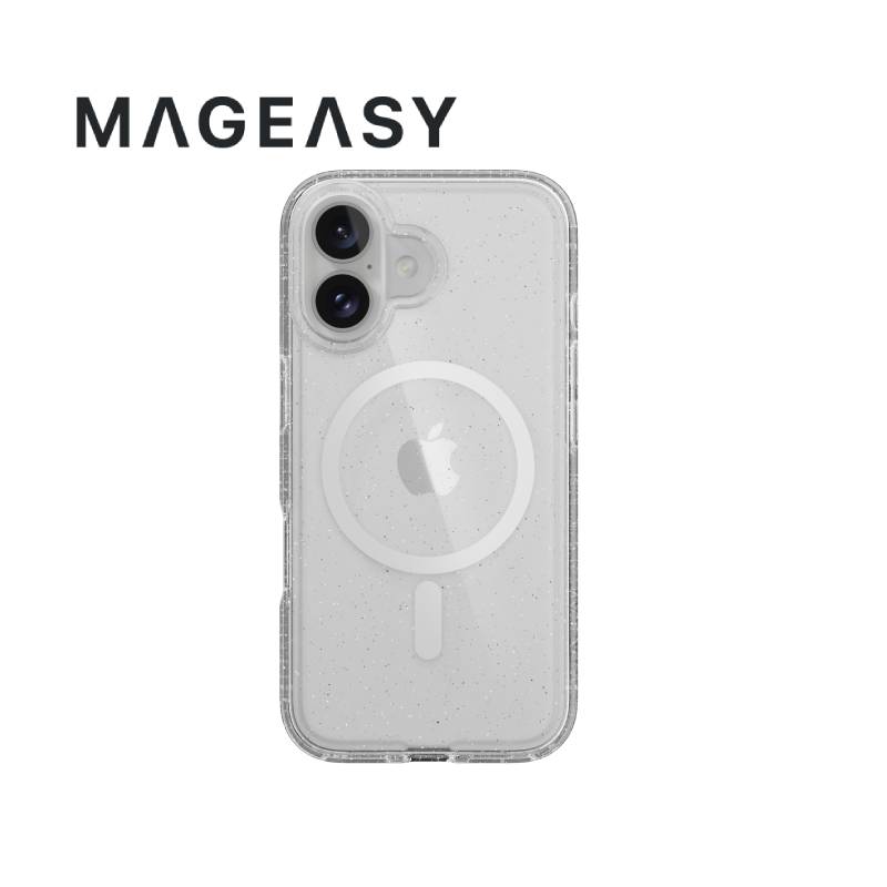 MagEasy Bright M Never Yellowing Shockproof Clear Case for iPhone 16 Series - XtraSure | Apple Authorized Reseller in Myanmar