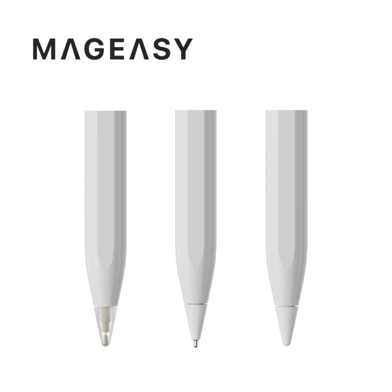 MagEasy Instinct Stylus Pencil (White) - XtraSure | Apple Authorized Reseller in Myanmar
