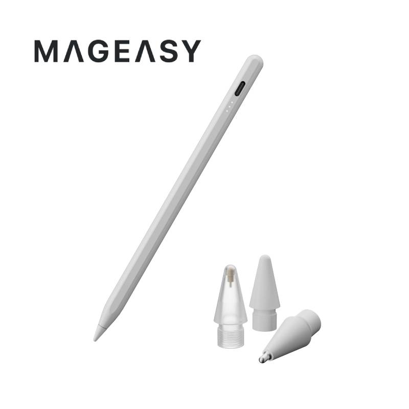 MagEasy Instinct Stylus Pencil (White) - XtraSure | Apple Authorized Reseller in Myanmar