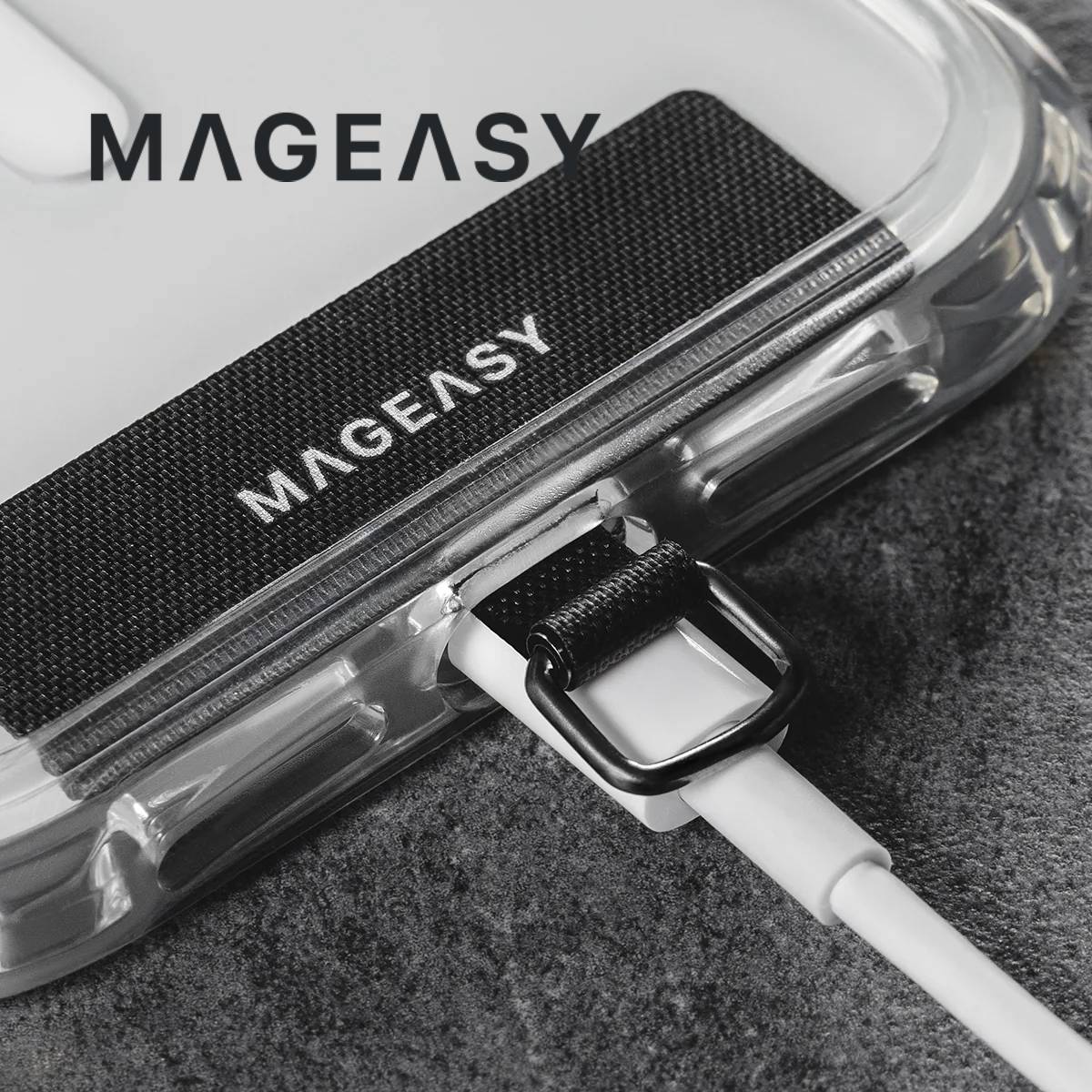 MagEasy Leather Chain Strap - Modern + Strap Card - XtraSure | Apple Authorized Reseller in Myanmar