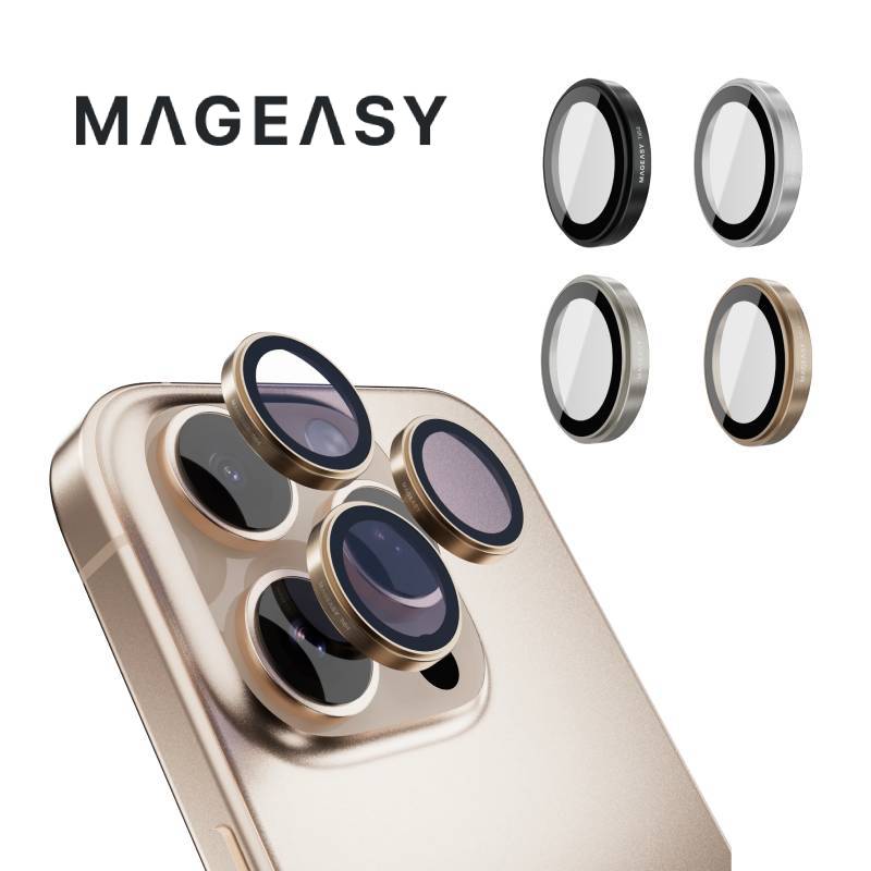 MagEasy Lenz Sapphire Camera Lens Protector for iPhone 16 Series - XtraSure | Apple Authorized Reseller in Myanmar